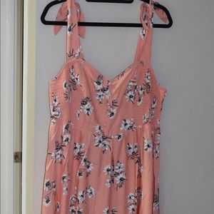 torrid peach dress size 1